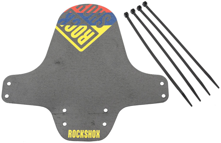 Rockshox Clip-On Fender RS ​​Black Kolumbien Flagge