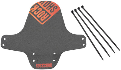 Rockshox Clip-On Fender RS ​​Black Red Orange Gradient