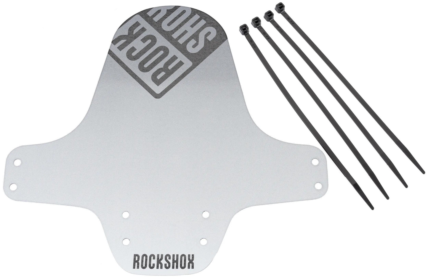 Rockshox Clip-On Fender RS ​​BL. Sil.white gr. Bl.logo