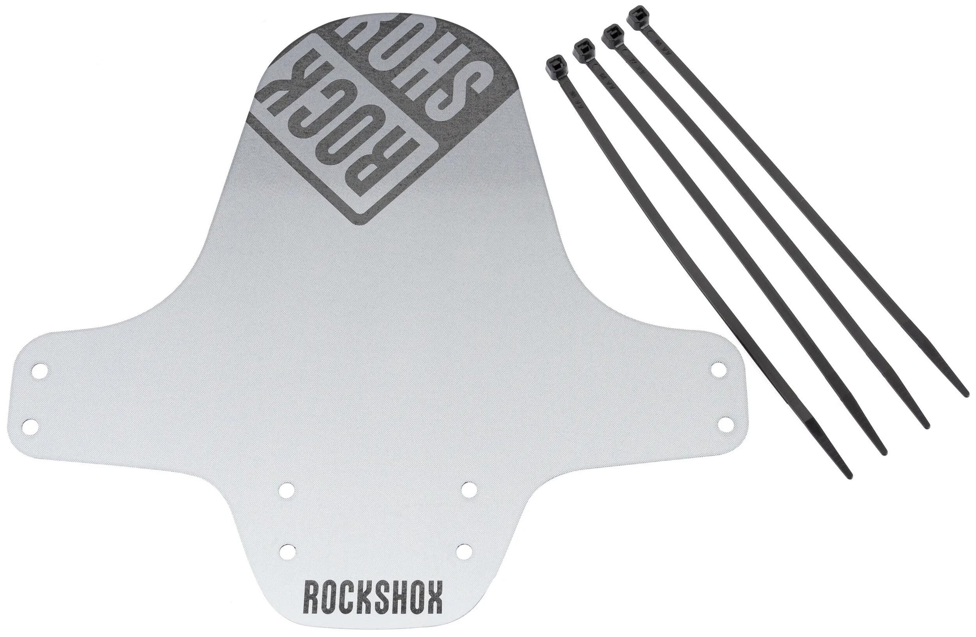 Rockshox Clip-On Fender RS ​​BL. Sil.white gr. Bl.logo