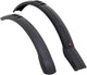 Hebie Viper Schutzblechset 24-28 Zoll V-Brake schwarz