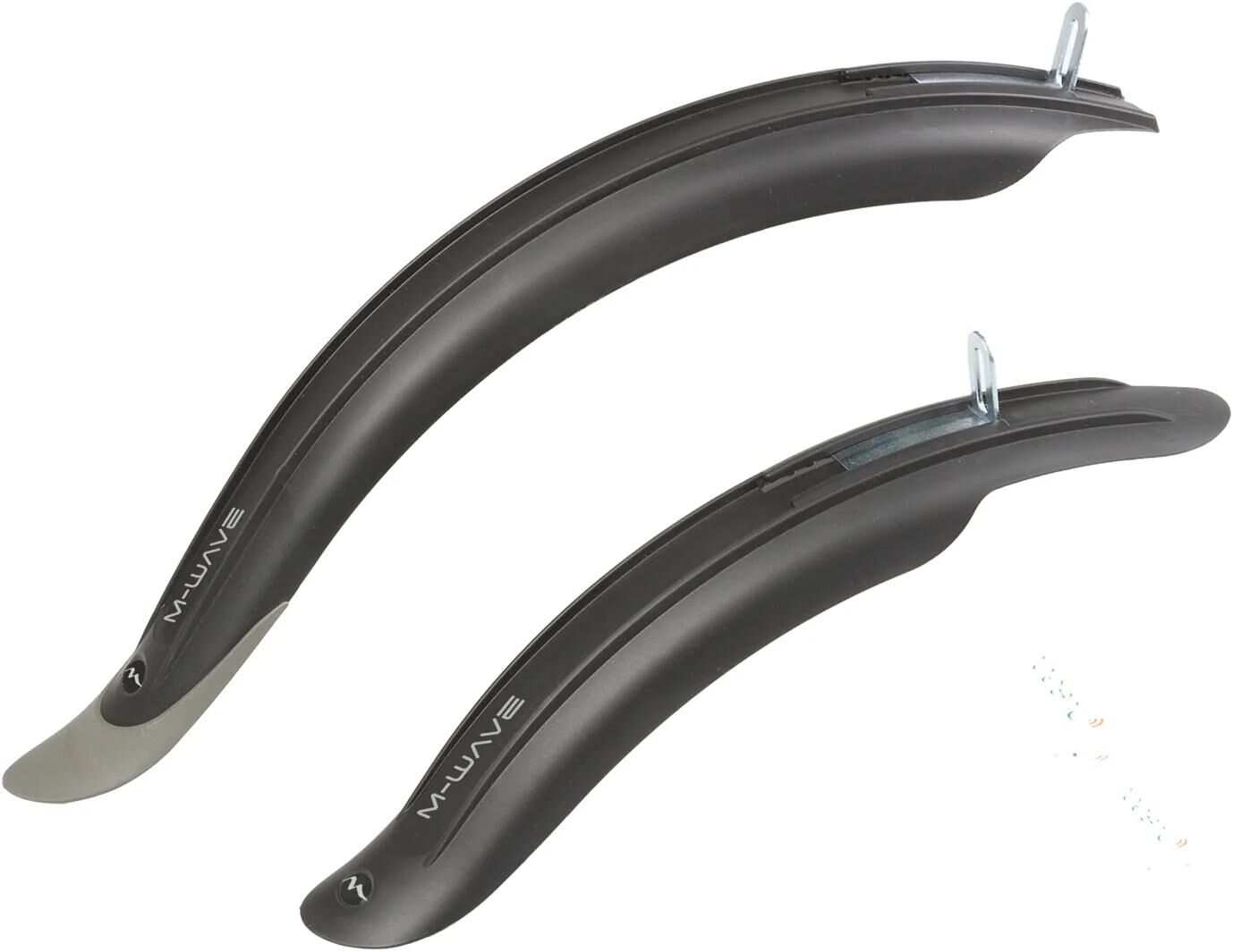 M-Wellen-Kotflügel setzen Schlamm max 16 20 Zoll schwarz