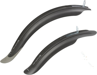 M-Wellen-Kotflügel setzen Schlamm max 16 20 Zoll schwarz