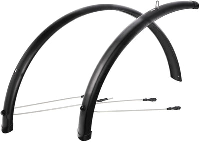 Contec Kotflügelset Spritzschutz CT Kotflügel Spritzschutz 20 54mm schwarz glänzend