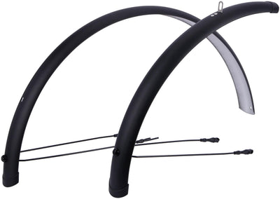 Contec Kotflügelset Spritzschutz CT Kotflügel Spritzschutz 20 54mm schwarz matt