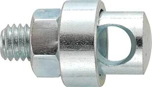 Fix-Nippel Stay Bolts 15 mm Zink