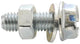 Fix-Nippel-Hex-Waschmaschine Kopfschraube M5x20mm