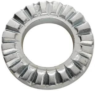 Fix-Nippel Fix-NIP.washer Knurled Flat 19x9.5x3 Zink