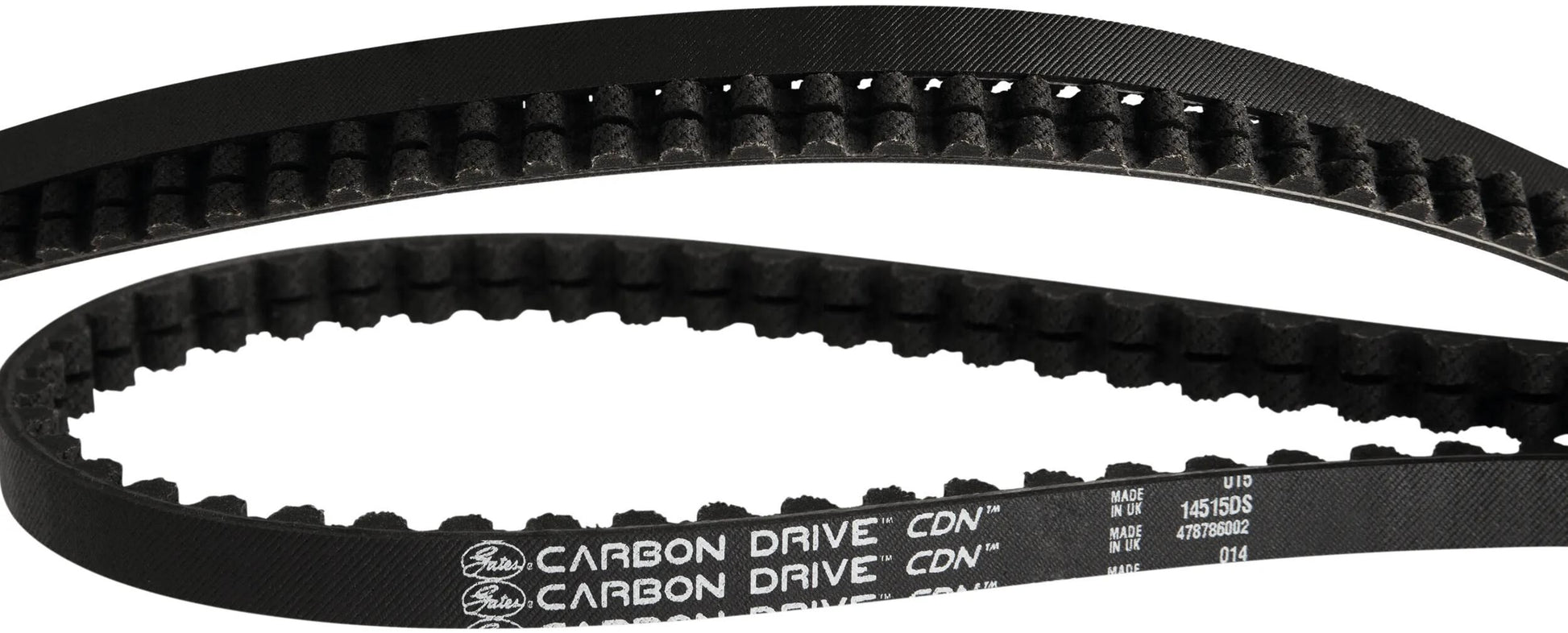 Gates CDN -Gürtelkohlenstoffantrieb 111 Tands schwarz