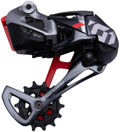 SRAM HINTERSAGE. X01 Eagle AXS 52T rot