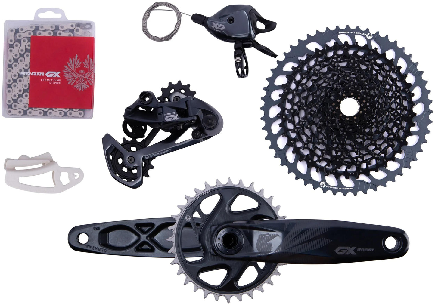 SRAM Shift.gr.set GX Eagle 170 mm