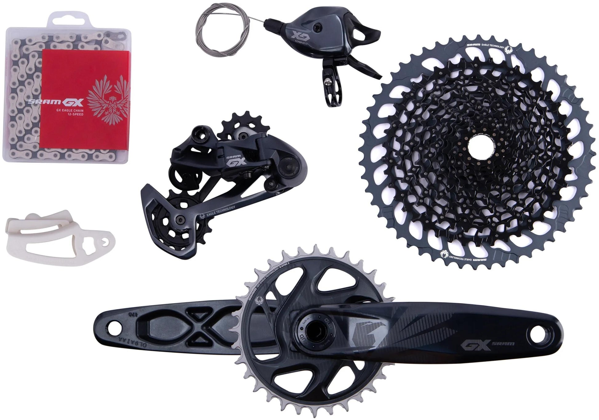 SRAM Shift.gr.set GX Eagle 170 mm