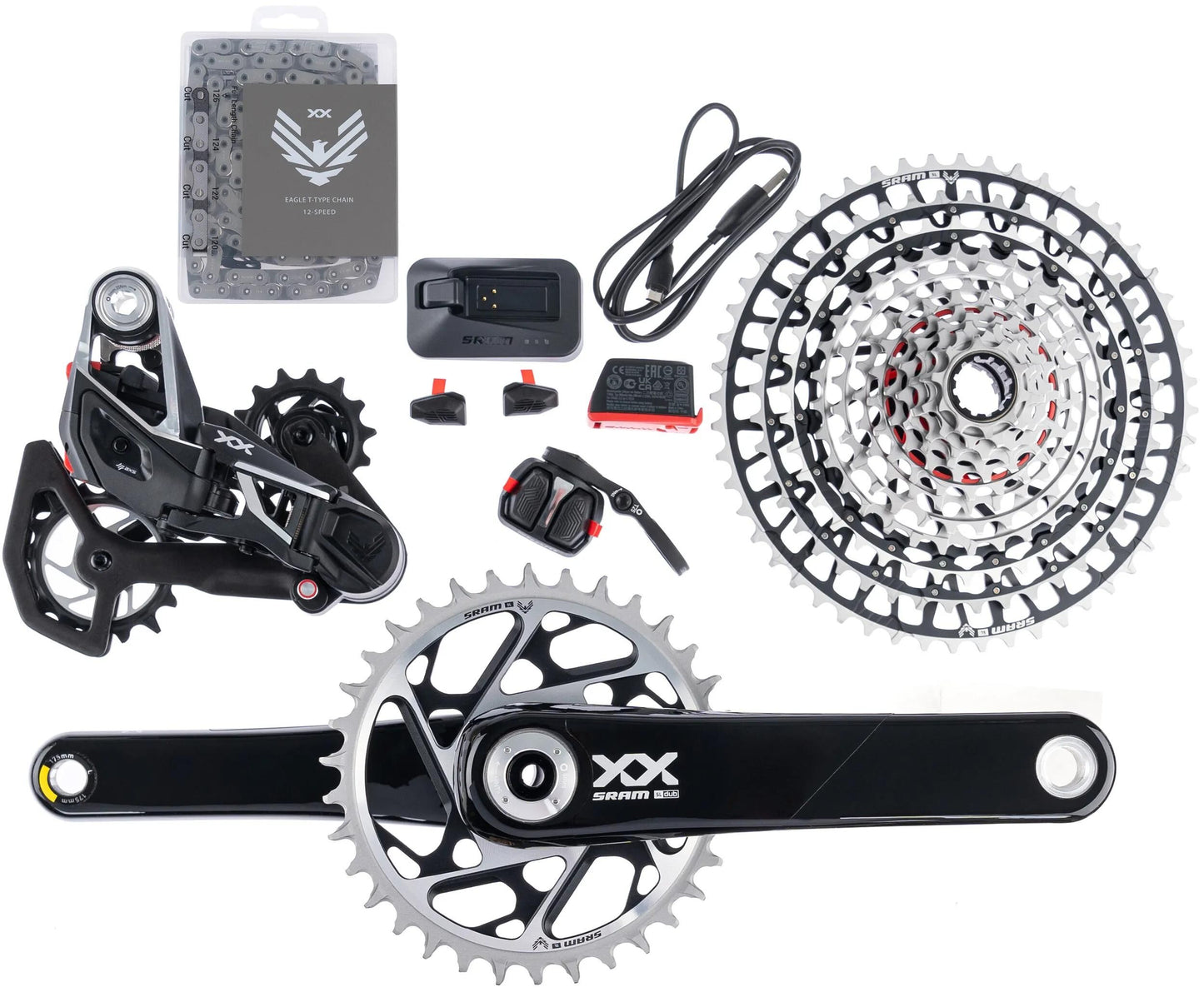 Gruppenset SRAM XXSL Eagle T AXS D1