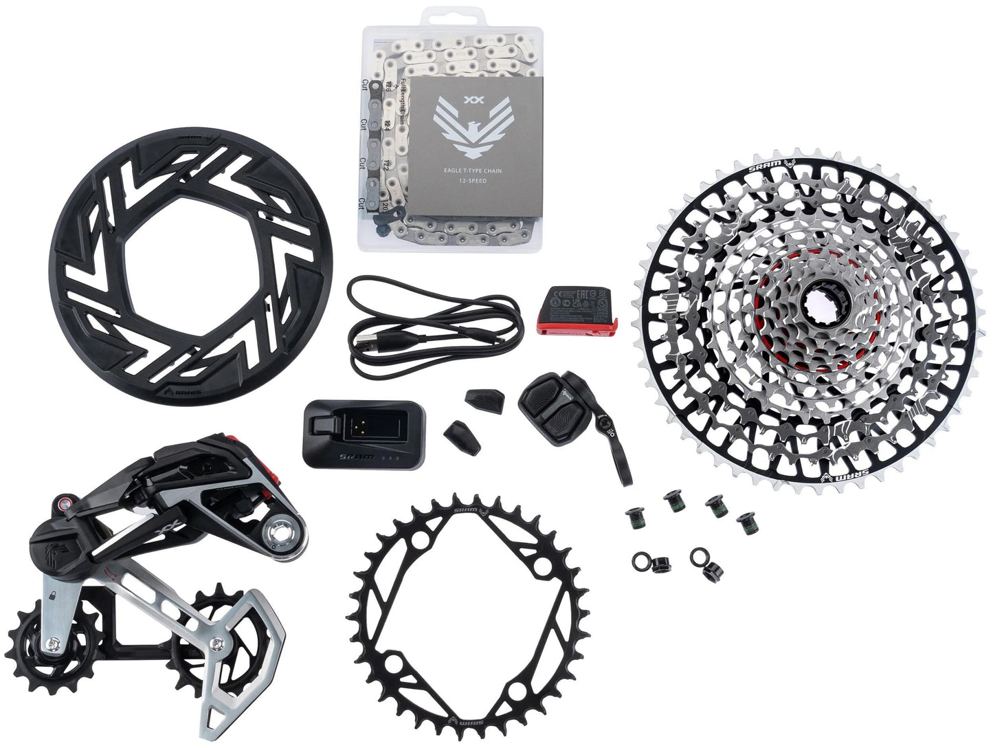 Sram set xx eagle axs tr. E-Bike 36T