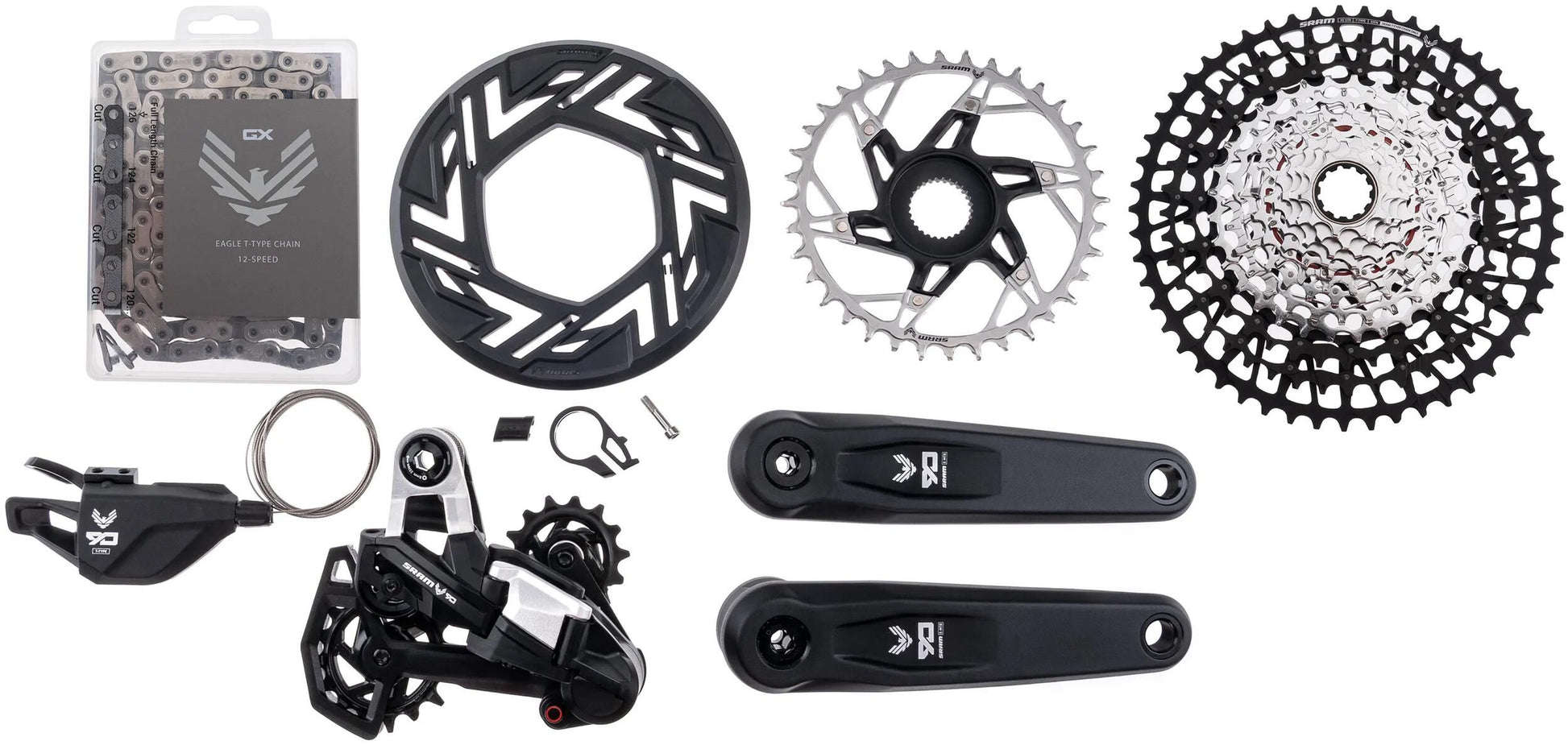 SRAM -Schaltgruppe Set T Eagle 90 Brose 160 mm
