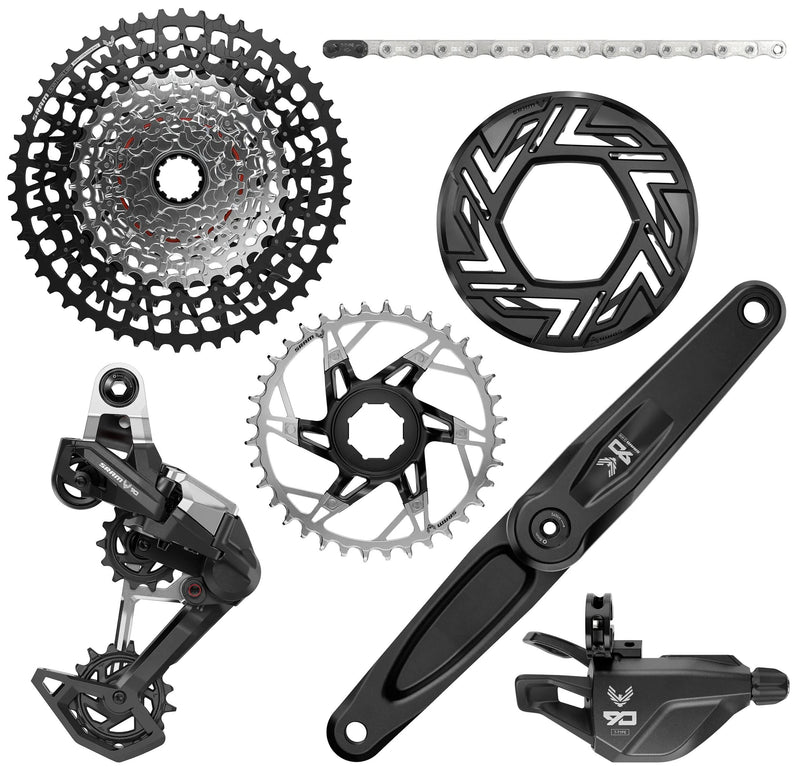 SRAM -Schaltgruppe Set T Eagle 90 Brose 165 mm