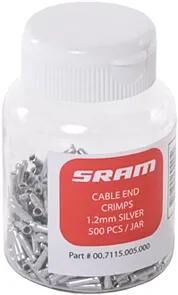 SRAM -Endkappen F.1.2mm Cab. 500pcs