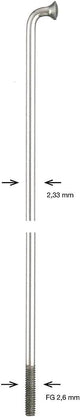 Alpina Speichenspeiche Edelstahl 2,34x212 mm
