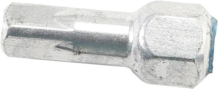 Alpina ABS Speichennippel ABS Speichennippel 2mm 15mm lang Messing sil.