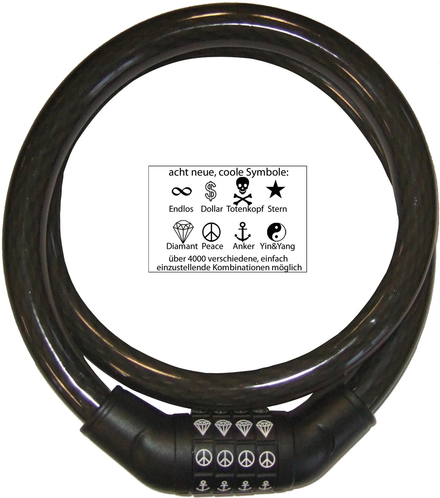 Sicherheit plus comb.cab.lock sec. Plus SPS 100 Plastikbeschichtung