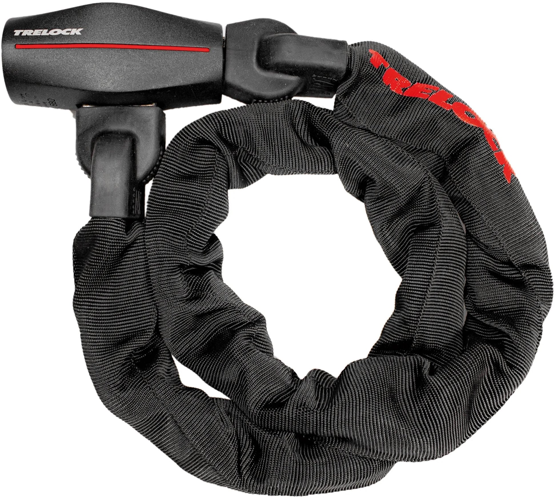 Trelock BC 680 110 9,5 - Sicherste Kettenschloss, 110 cm, schwarz