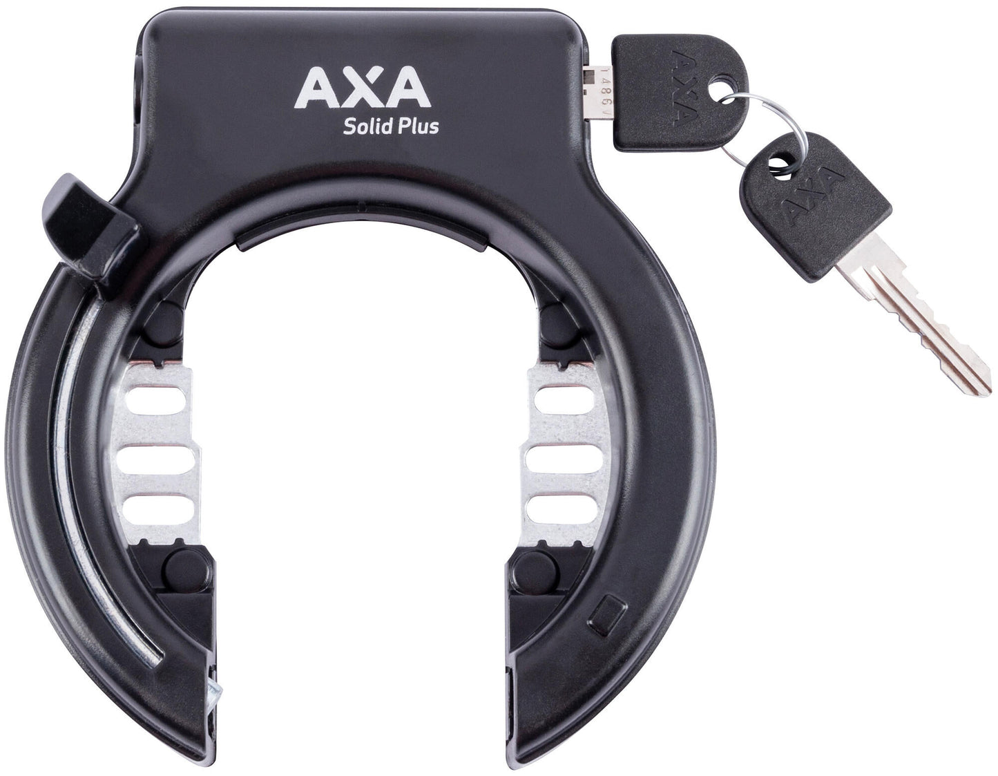 Axa Ring- und Akkuschloss-Set Solid plus Rahmenakku. Set Solid Plus Az Shimano