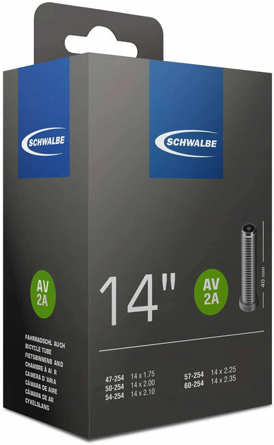 Schwalbe Innenrohr AV2A 14 x 1,75-2.35 (47 60-254) 40 mm
