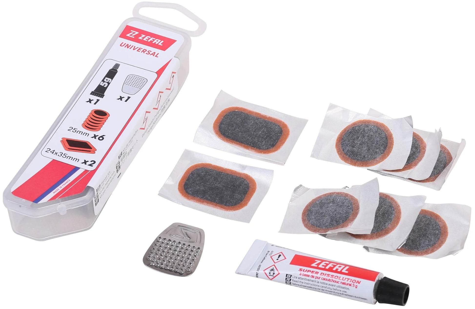Zéfal Reparaturset Schwarz