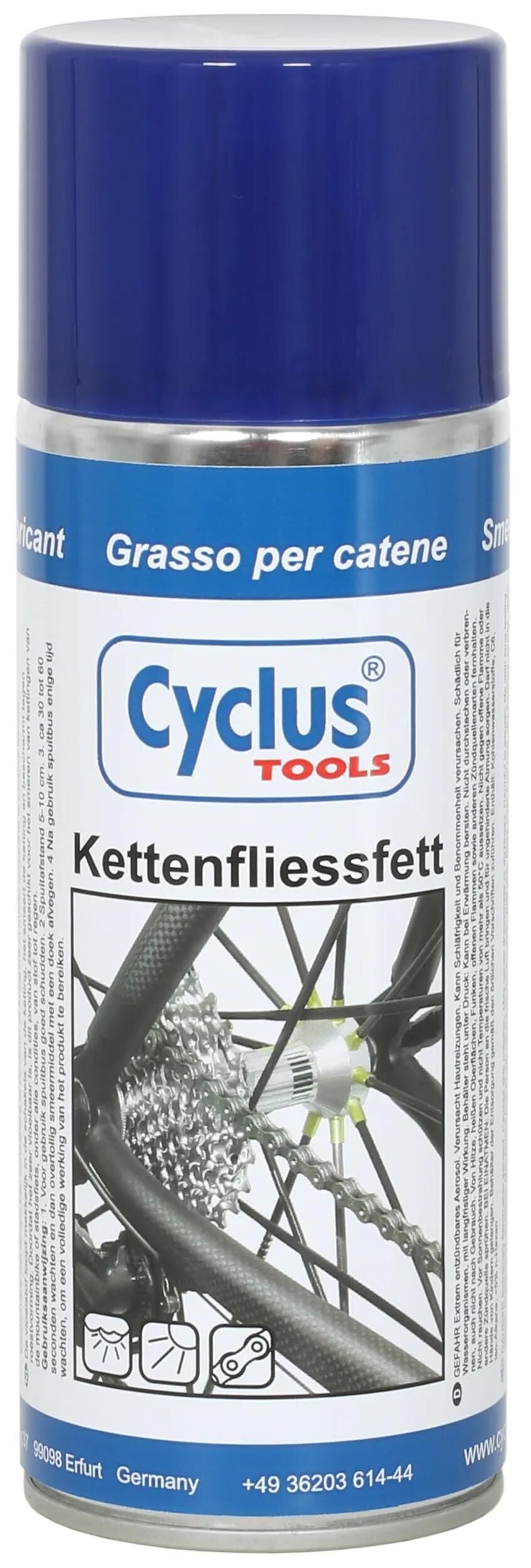 Zykluskette Fett flüssiger Spray Can 400 ml