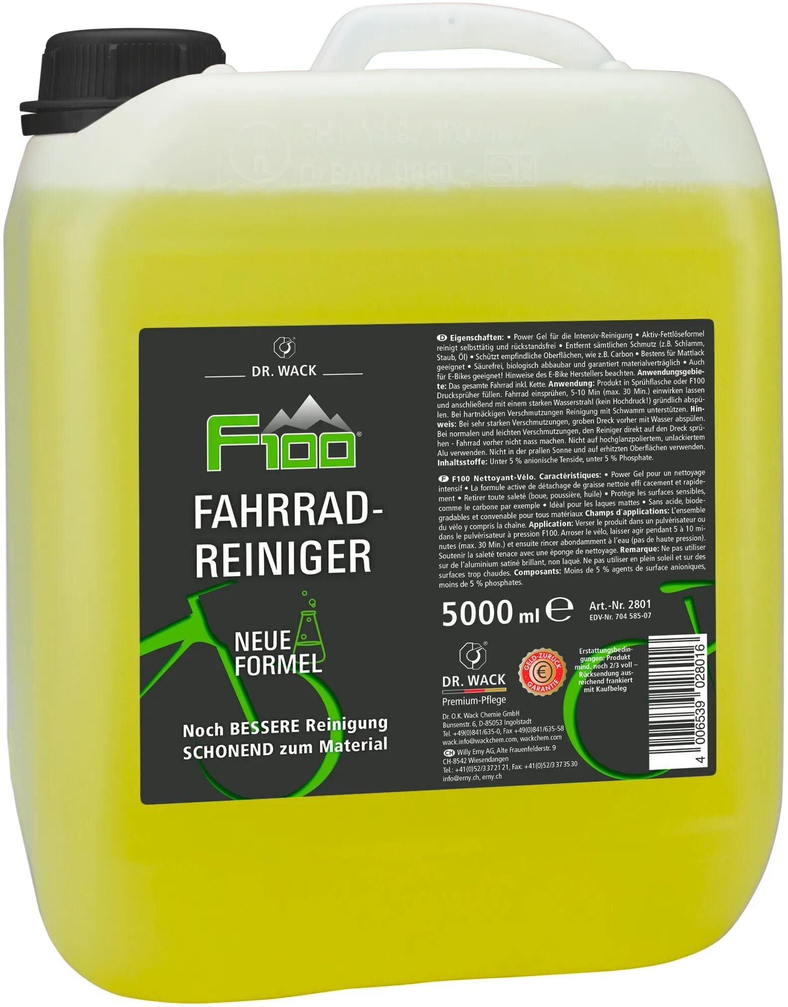 Dr. Wack Dr. Wack F100 Fahrradreiniger 5L