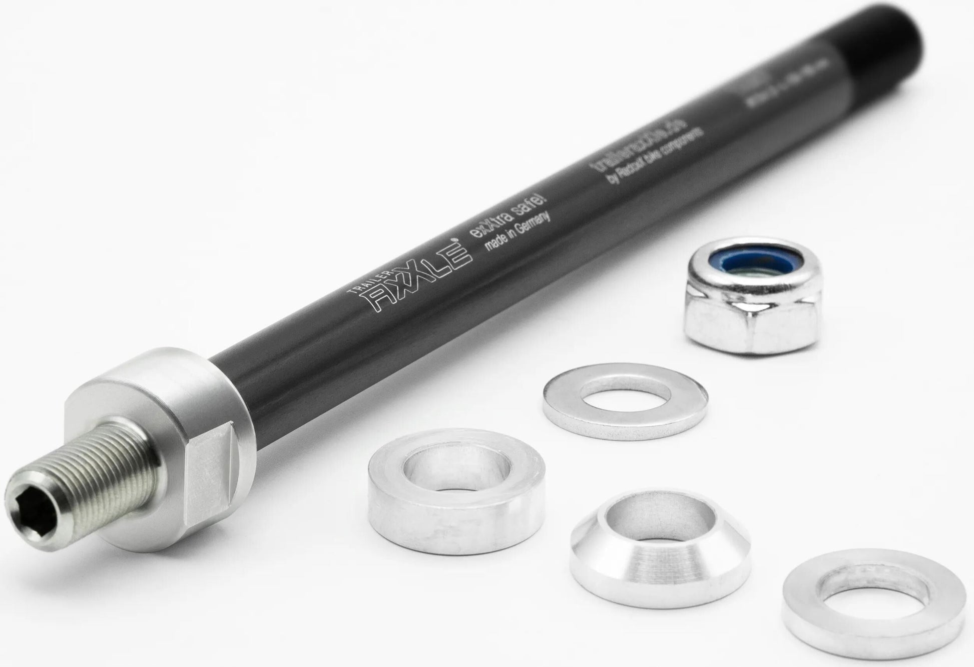 Qibbel Radoxx Pflanzenachse für Anhänger M12X1.00 169-184 mm