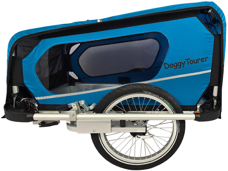 Doggytourer Hund Trailer Doggy Tourer S blau