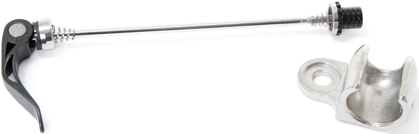 Thule Achsmutter Ezhitch mit qr gesetzt