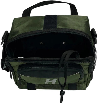 Haberland Lenkertasche Flasche Lenkertaschen Flasche 6l grün schwarz