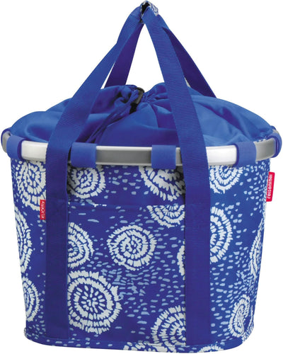 Rixen Kaul Shop.Bag R K Bikebasket Batik Strong Blue