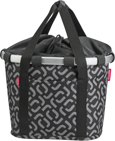 Rixen Kaul Shop.Bag R K Bikebasket Signature Schwarz