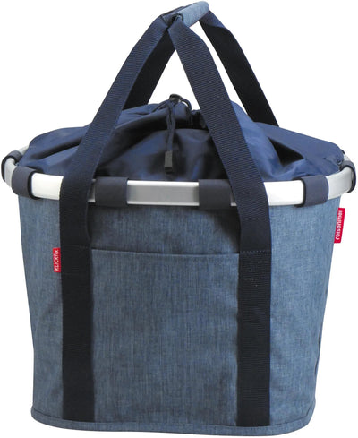 Rixen Kaul Shop.Bag R K Bikebasket Twist Blue