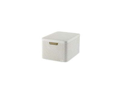 Curver Curver Style Storage Basket mit Deckel 30l Weiß