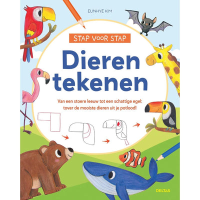 Deltatiere Schritt für Schritt zeichnen