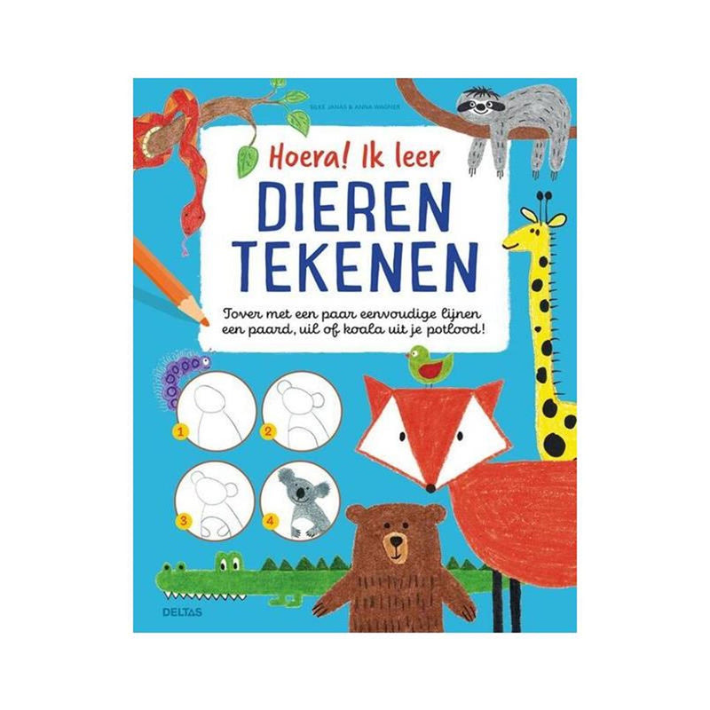 Deltas Hurra! Ich lerne, Tiere zu zeichnen