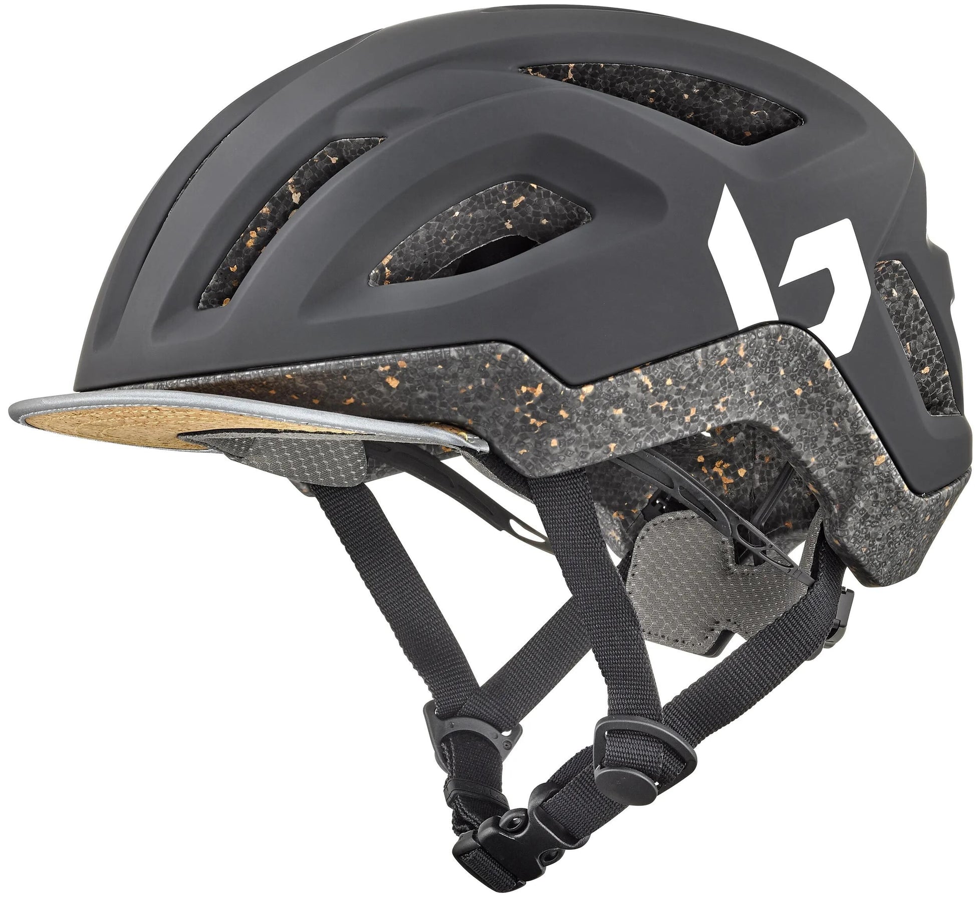 Bollé Helm Eco React L schwarze Matte