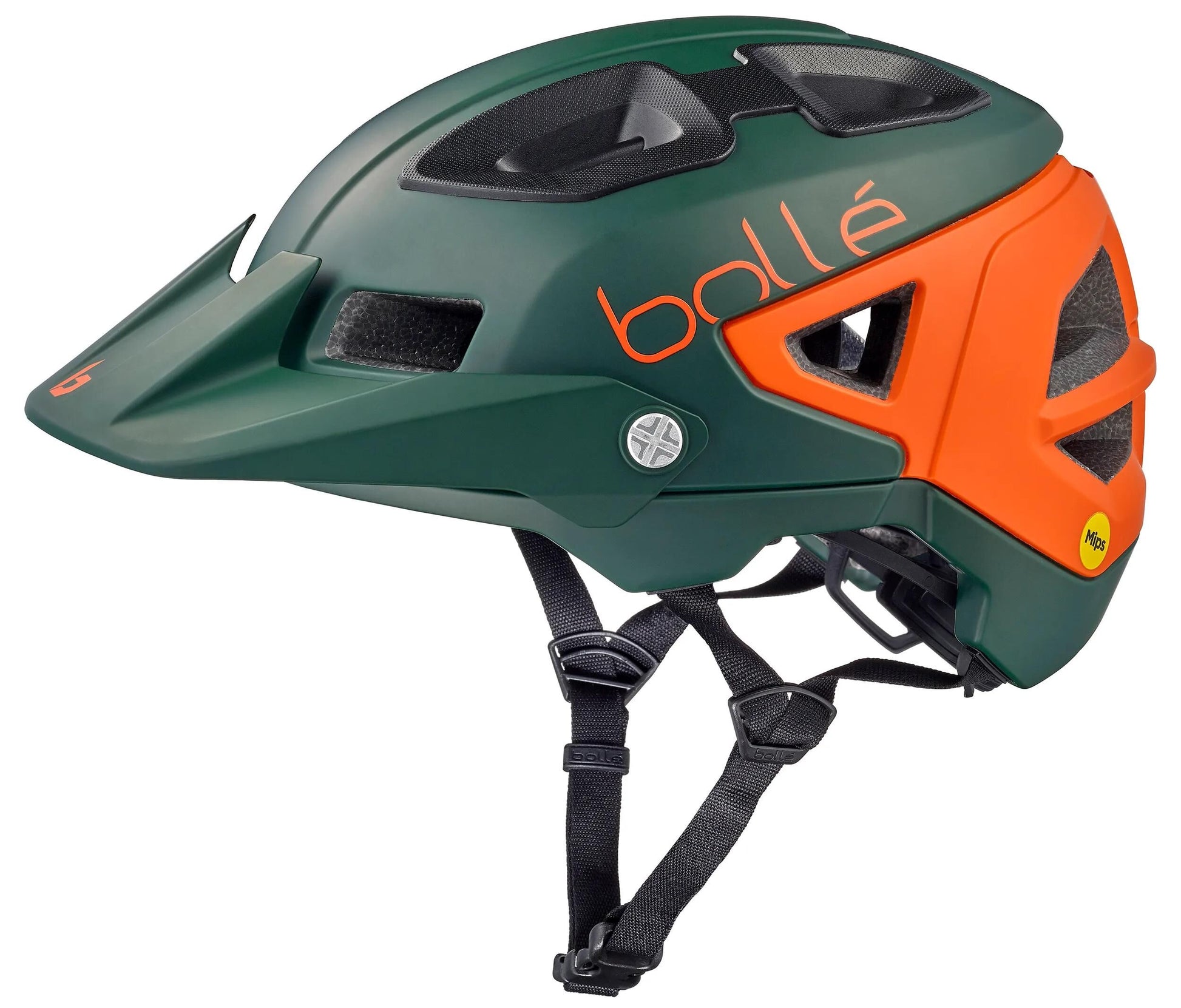 Bollé Helm Trackdown -Größe S grün orange
