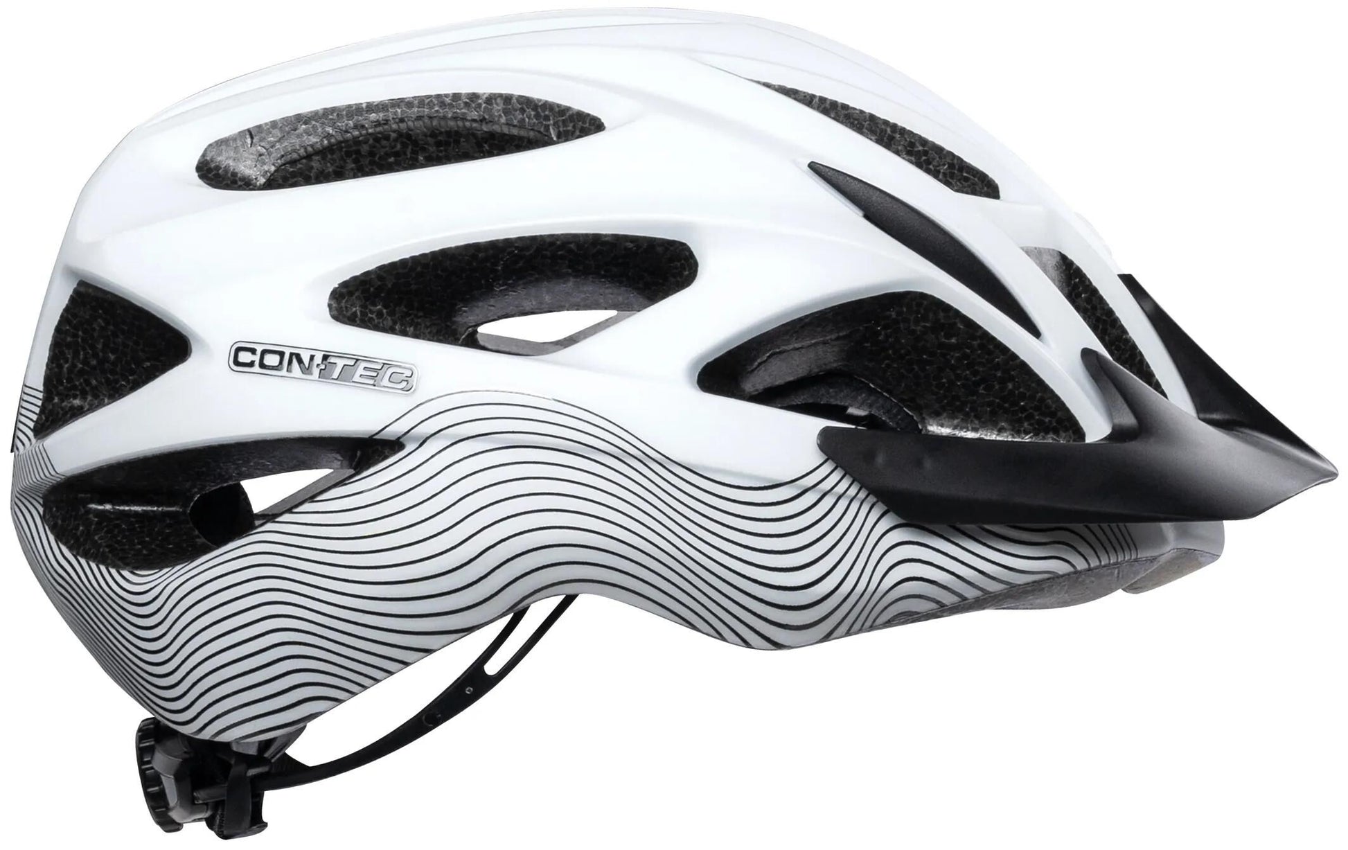 Contac CT Helme Laska Gr. M l Matt weiß schwarz