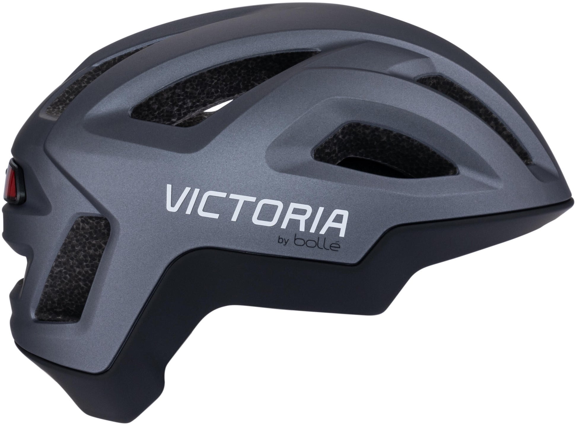 Victoria Helm Vict. React LED -Größe l Titanmatte