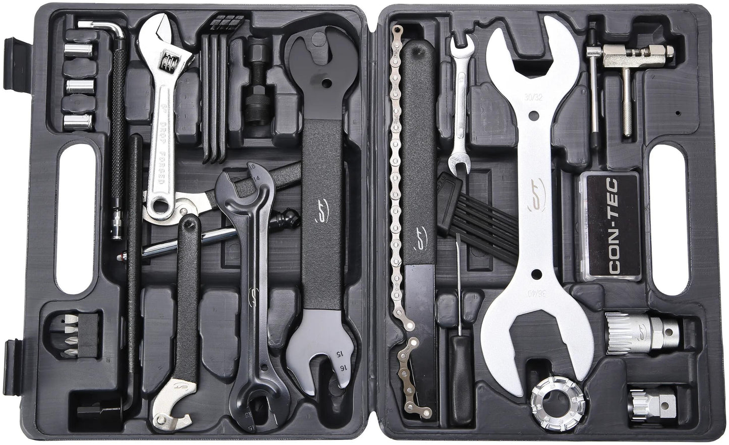 Contec Werkzeugkoffer TFM-330 CT Fahrrad-Werkzeugset 36-tlg