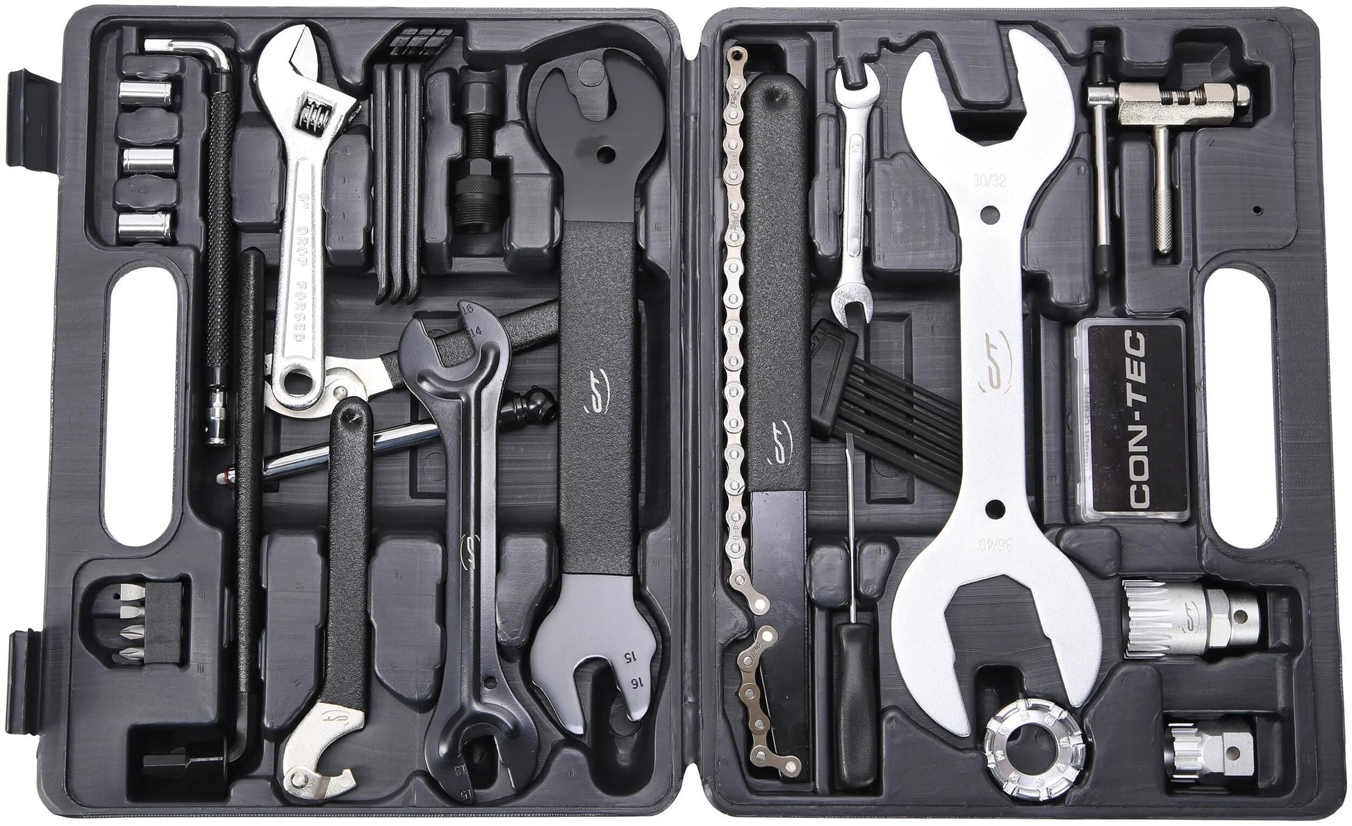 Contec Werkzeugkoffer TFM-330 CT Fahrrad-Werkzeugset 36-tlg