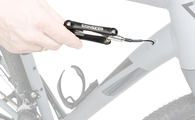 Contec Ct Instal. Werkzeug Tfm-Kable Guy Schwarz Silber
