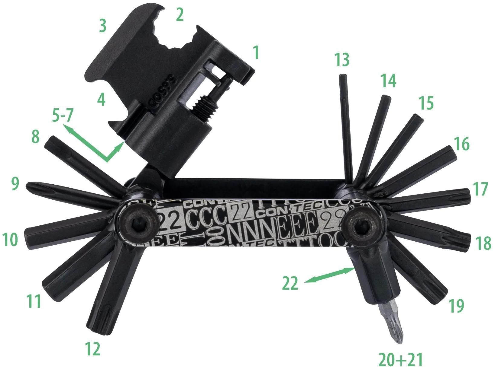 Contac CT Multifunktion F22 22 Funktionen
