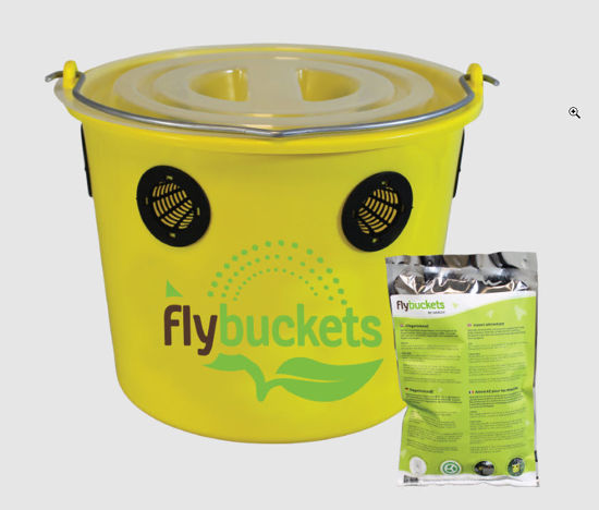 Fliegeneimer Flyx 12l komplett inklusive Lockstoff