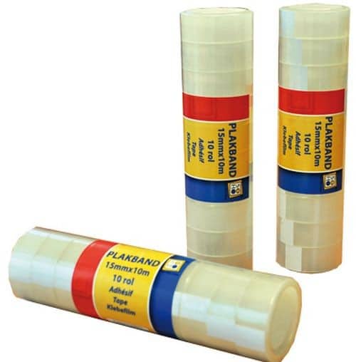 Hake Soho Packband rollt 15 mm breit 10 Teile